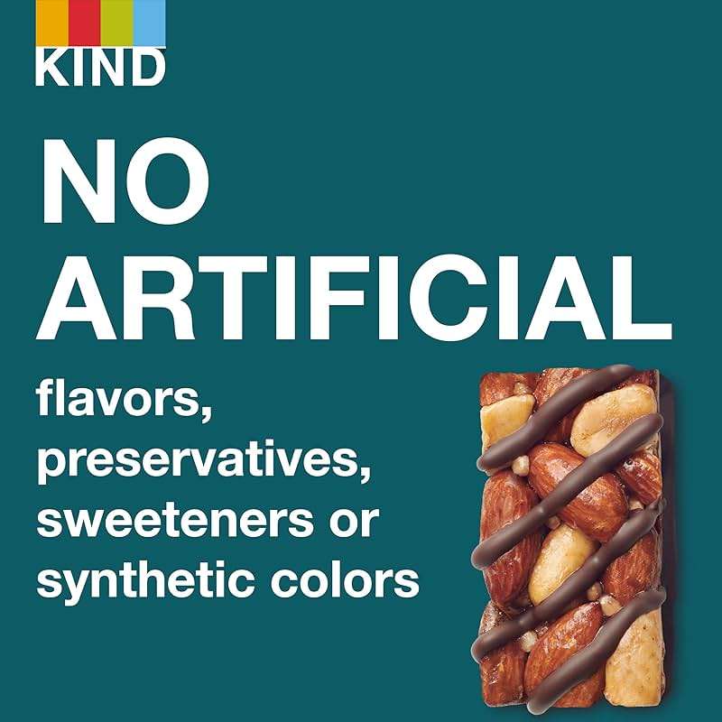 KIND Mini Snack Bars, Dark Chocolate Nuts & Sea Salt, Gluten Free, Low Sugar, Low Calorie Snacks, 10 Count - Image 10