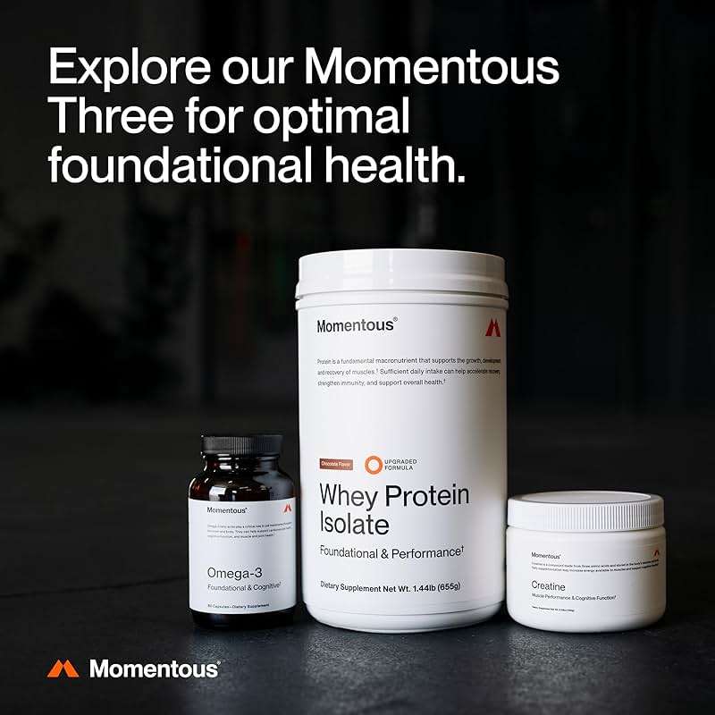 Momentous Creatine Monohydrate Powder - Creatine Powder - Supports Strength, Lean Muscle, & Recovery for Men & Women - NSF Certified for Sport - 5 g per Serving - 90 Servings - Image 7