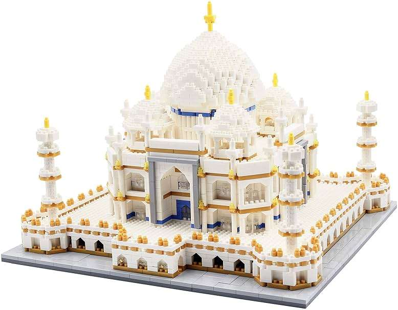 dOvOb Micro Mini Blocks Taj Mahal Building and Architecture Model Set,(4000Pieces) Toys Gifts for Kid and Adult - Image 1