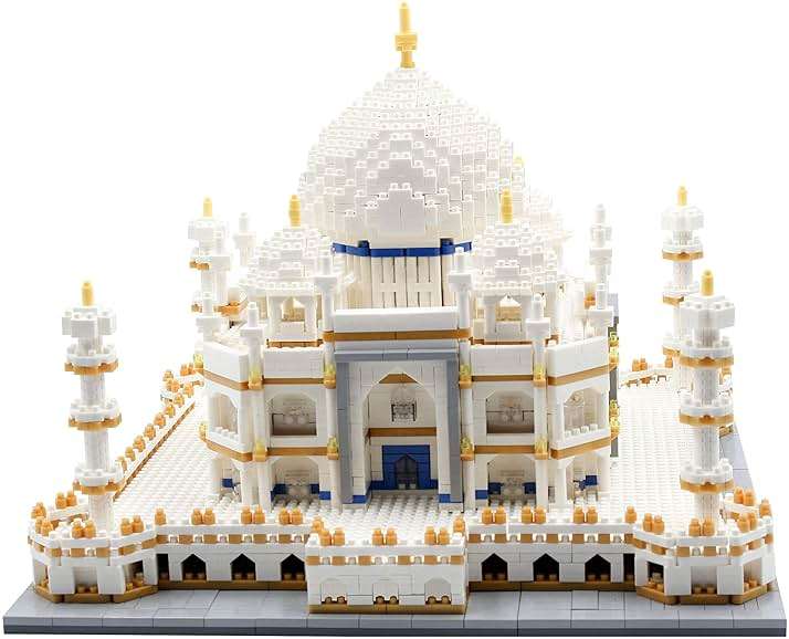 dOvOb Micro Mini Blocks Taj Mahal Building and Architecture Model Set,(4000Pieces) Toys Gifts for Kid and Adult - Image 4
