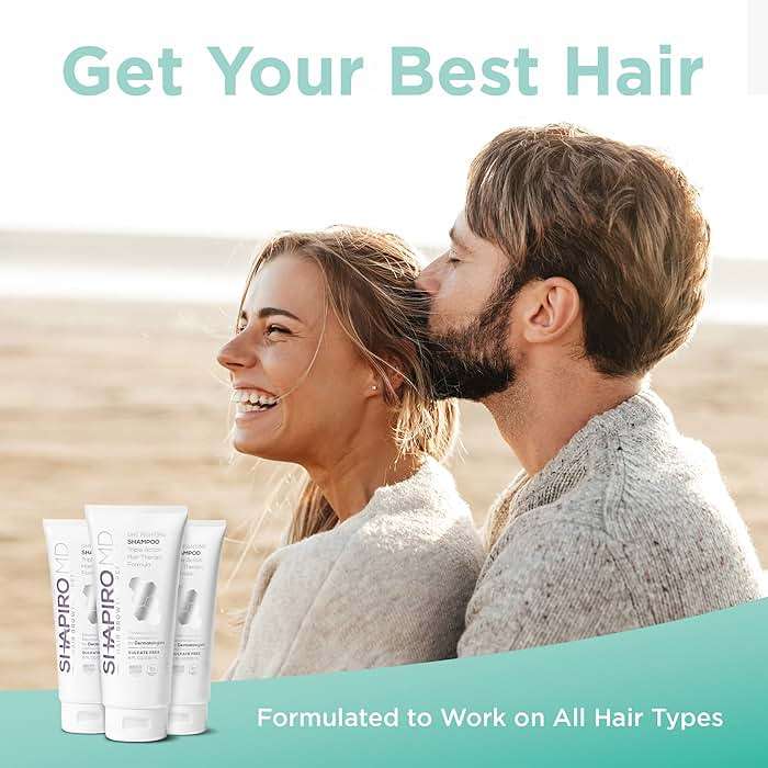 Shapiro MD Hair Growth Experts Vegan Hair Loss Shampoo for Thinning Hair | Experience Healthier, Fuller and Thicker Looking Hair (1 Month Supply) - Image 2