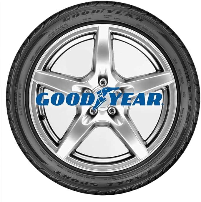 Goodyear Eagle Sport All-Season Tire, 225/50R17, Set of 1 - Image 7