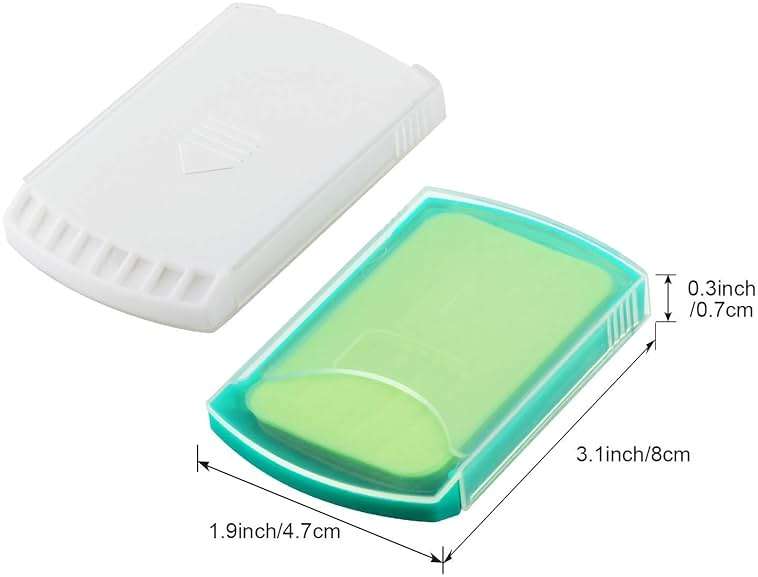 HongyiTime 2 Boxs (100 Sheets) Hand Washing Soap Sheets for Outdoor Travel,Portable Camping Hand Soap,Hiking Washing Hand Bath Paper Soap for Travel,BBQ,Party,School,Girls - Image 4