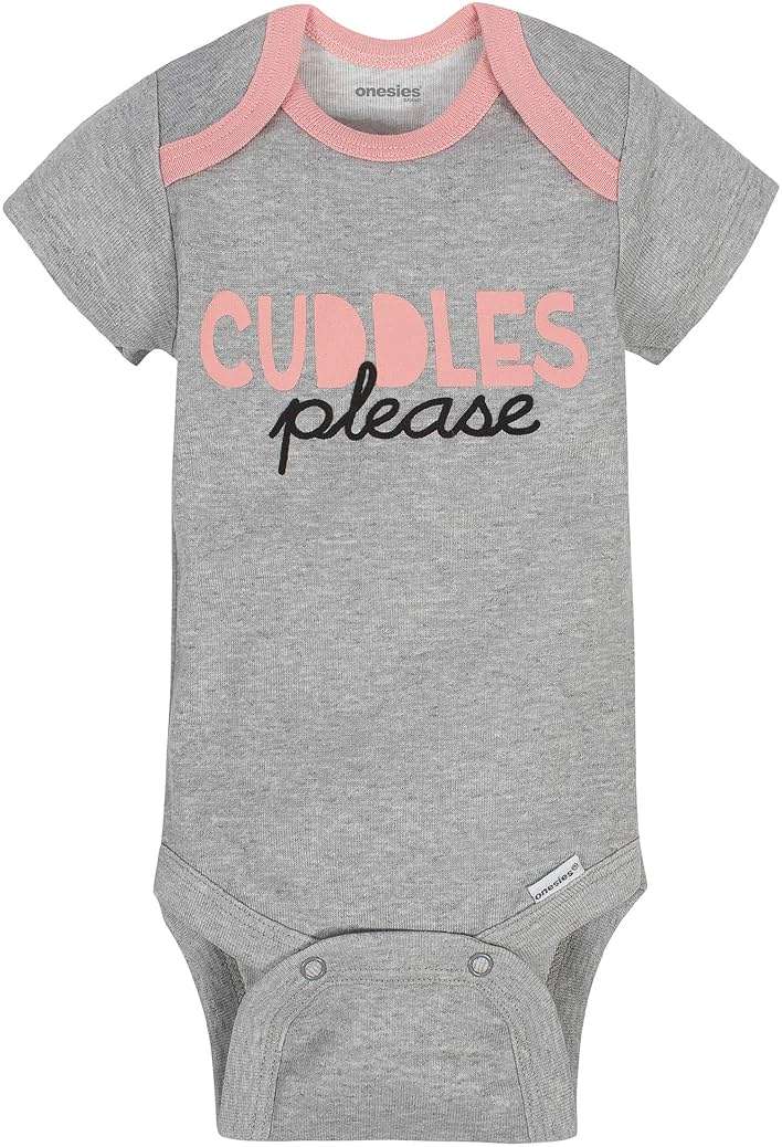 Onesies Brand Baby Girls' 8-pack Short Sleeve Mix & Match Bodysuits - Image 6