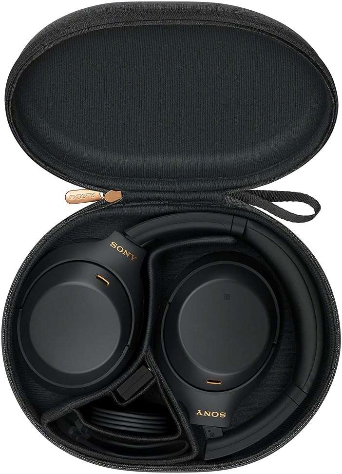 Sony WH-1000XM4 Wireless Premium Noise Canceling Overhead Headphones with Mic for Phone-Call and Alexa Voice Control, Black WH1000XM4 - Image 10