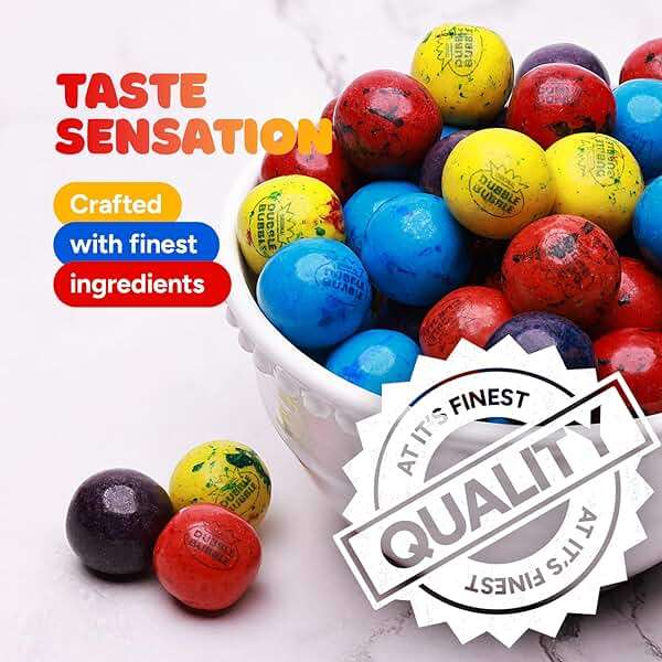 Gumballs for Gumball Machine - Berry Mix 1 Inch Bubble Gum Balls Bulk - Gumball Machine Refills - Chewing Gum - 2.4 LB - 136 pcs King Gumballs Bulk - Image 6