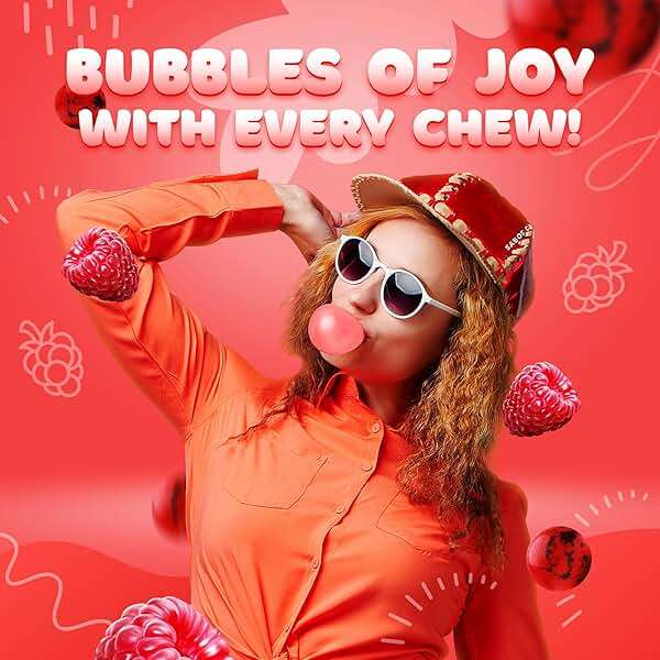 Gumballs for Gumball Machine - Berry Mix 1 Inch Bubble Gum Balls Bulk - Gumball Machine Refills - Chewing Gum - 2.4 LB - 136 pcs King Gumballs Bulk - Image 8
