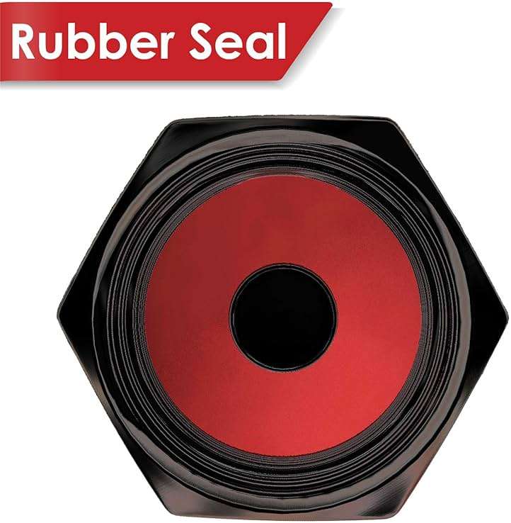 SAMIKIVA American Flag Tire Valve Stem Caps, USA with O Rubber Ring, Universal Stem Covers for Cars, SUVs, Bike, Bicycle, Trucks, Motorcycles, Airtight Heavy Duty (12 Pack) (Black Gray USA (12 Pack)) - Image 2