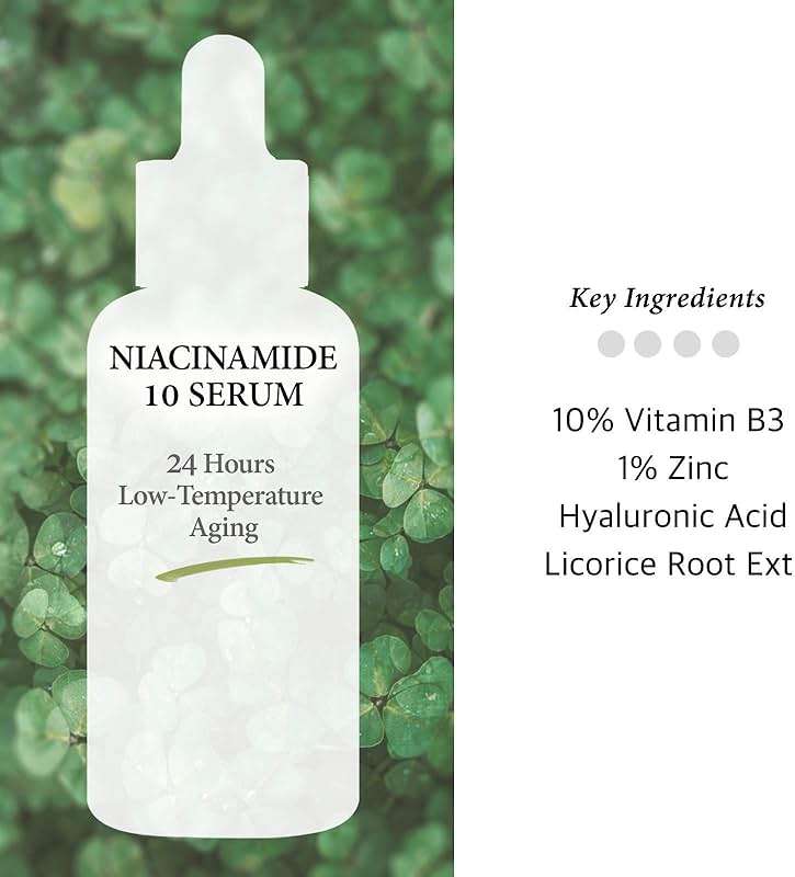 Cos De BAHA Niacinamide 10% Serum 2 Fl Oz – Zinc PCA, Hyaluronic Acid & Aloe for Balancing, Pore-Refining & Uneven Tone (60 ml) - Image 2