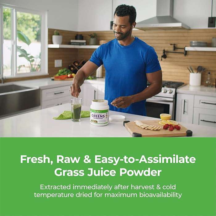 Paradise Herbs, ORAC Energy Greens Powder, Antioxidant Power of 24 Servings of Fruits & Vegetables in 1 Scoop, 120 Servings - Image 6