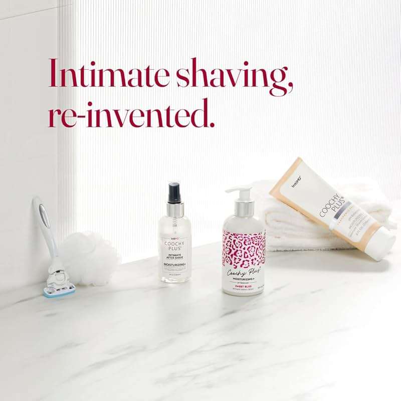 IntiMD Coochy Plus Intimate Shaving Complete Kit - Sweet Bliss & Organic After Shave Protection Soothing Moisturizer Mist - Antioxidant Formula Prevents Razor Burns, Itchiness & Ingrown Hair - Image 7