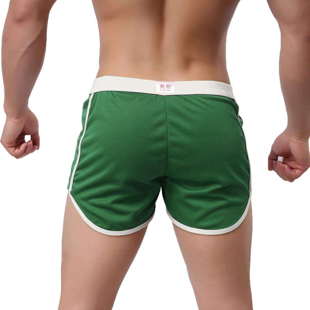 Rexcyril Men's Running Workout Bodybuilding Gym Shorts Athletic Sports Casual Short Pants - Image 4