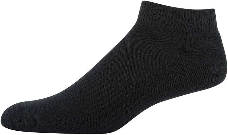 Gildan Men's Active Cotton Low Cut Socks (10-Pairs) - Image 4