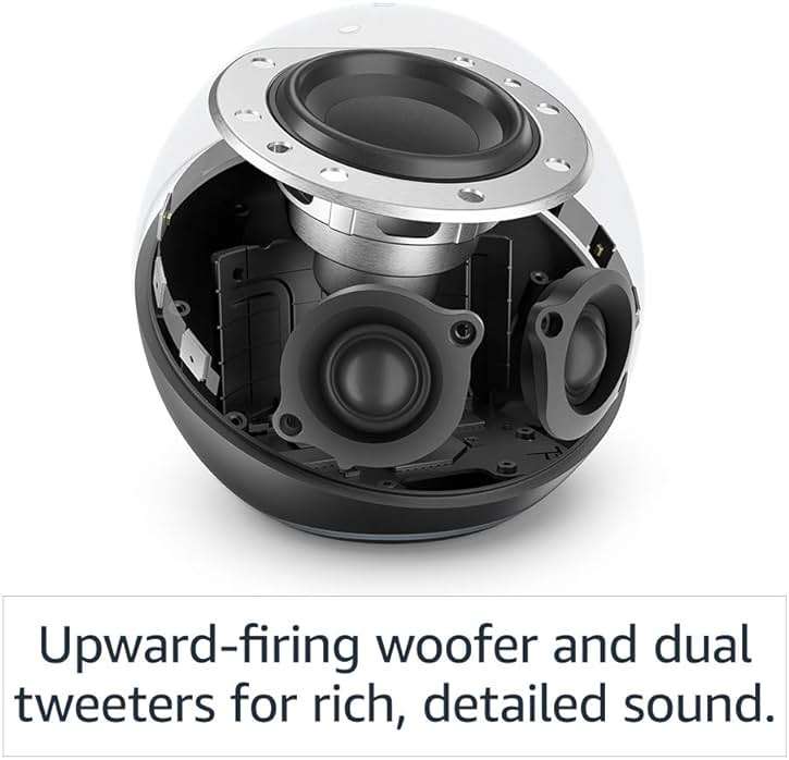 Echo (4th generation) International Version | With premium sound, smart home hub and Alexa | Charcoal - Image 3