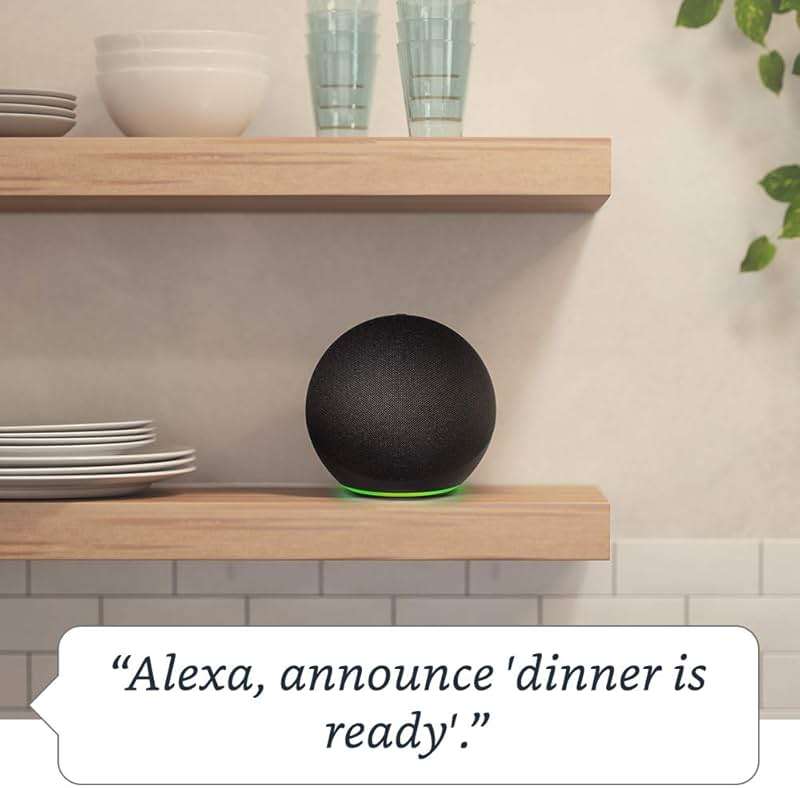 Echo (4th generation) International Version | With premium sound, smart home hub and Alexa | Charcoal - Image 5