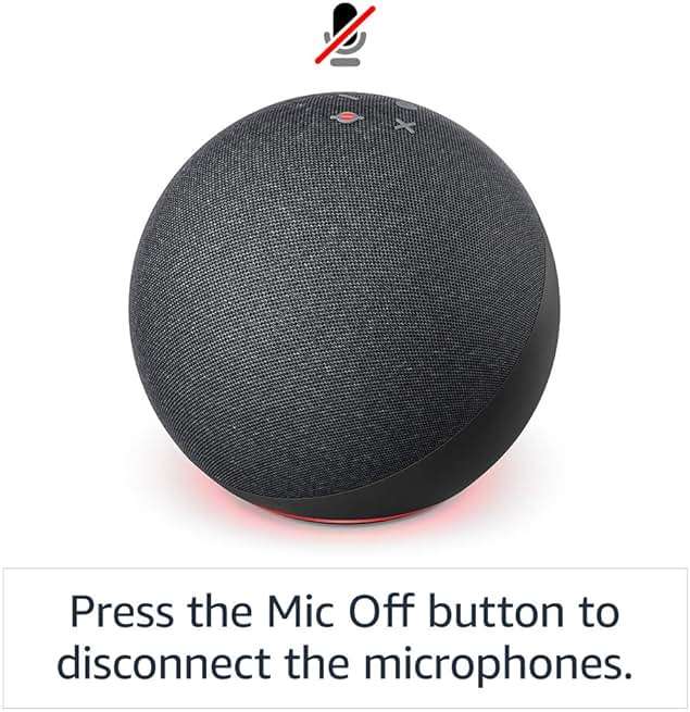 Echo (4th generation) International Version | With premium sound, smart home hub and Alexa | Charcoal - Image 6