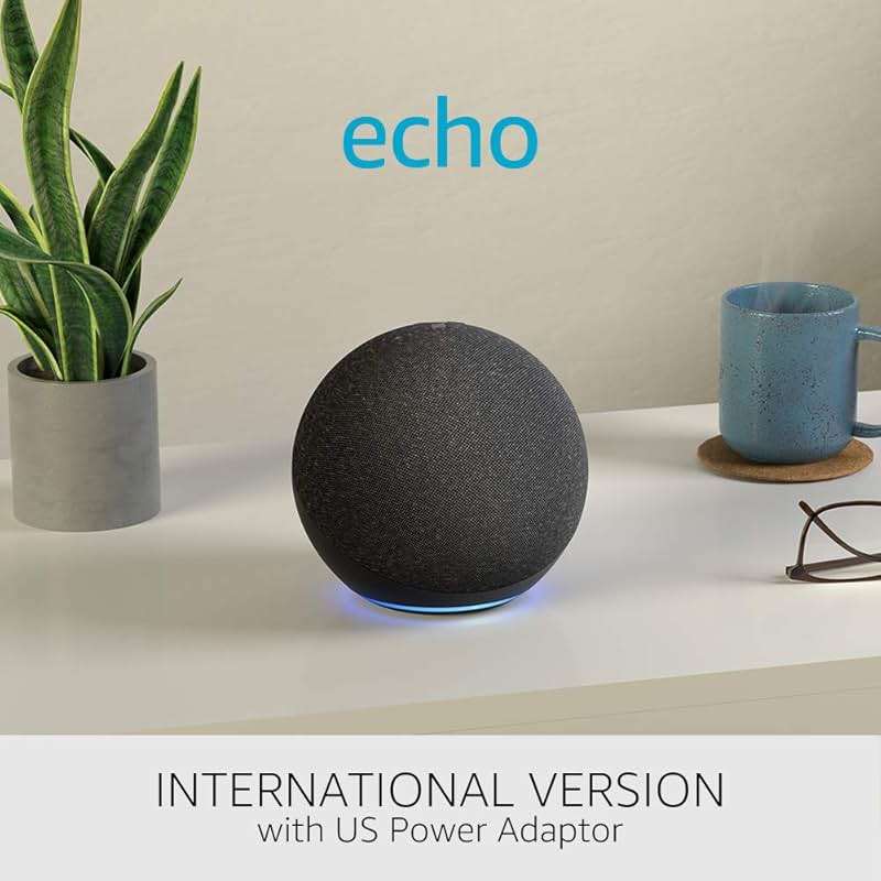 Echo (4th generation) International Version | With premium sound, smart home hub and Alexa | Charcoal - Image 7
