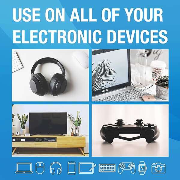 MiracleWipes for Electronics Cleaning - Screen Wipes Designed for TV, Phones, Monitors and More - Includes Microfiber Towel - (60 Count) - Image 5