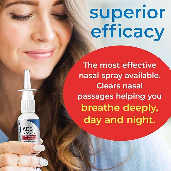 Results RNA - ACS 200 Nasal Extra Strength – The Most Effective Nasal Wash Available. Clears Nasal Passages Helping You Breathe Deeply, Day & Night. Clinically Proven (90 Servings) - Image 5