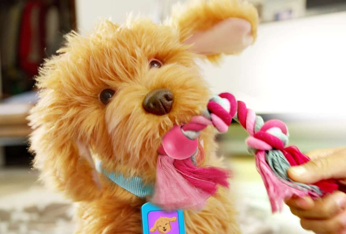 My Fuzzy Friends Sky Rocket Moji Interactive Labradoodle - Image 7