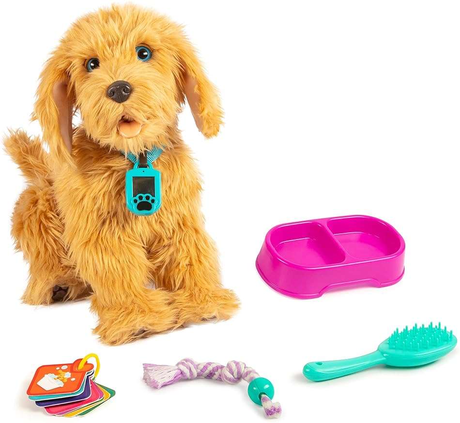 My Fuzzy Friends Sky Rocket Moji Interactive Labradoodle - Image 8