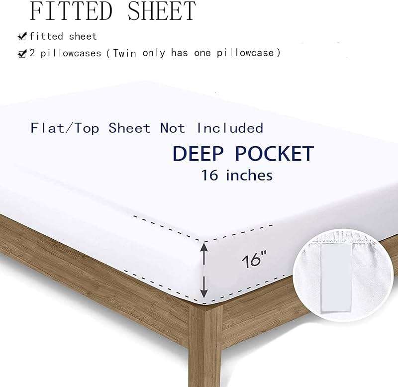 Erosebridal Fashion Bedding Set Makeup Cosmetic Theme Bed Cover Perfume Lipstick Modern Fitted Sheet Soft Microfiber Home Decor for Women Girls 1 Fitted Sheet with 1 Pillow Case Twin Size - Image 5