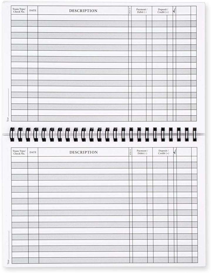 Top Spiral Bound Dream Catcher Checkbook/Transaction Register - Image 3