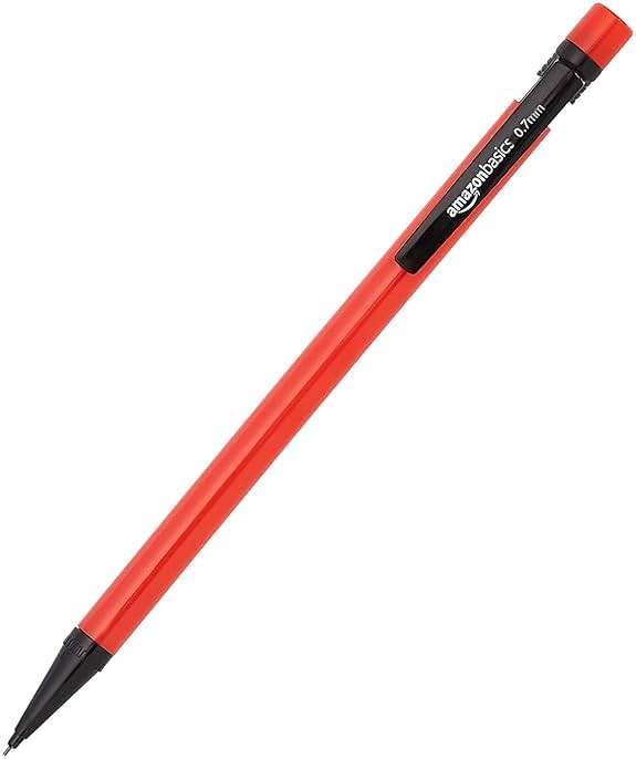 Amazon Basics Mechanical Pencils 0.7mm for Writing, Drawing, School and Office Supplies, with Eraser, Multicolor, 48-Pack - Image 3