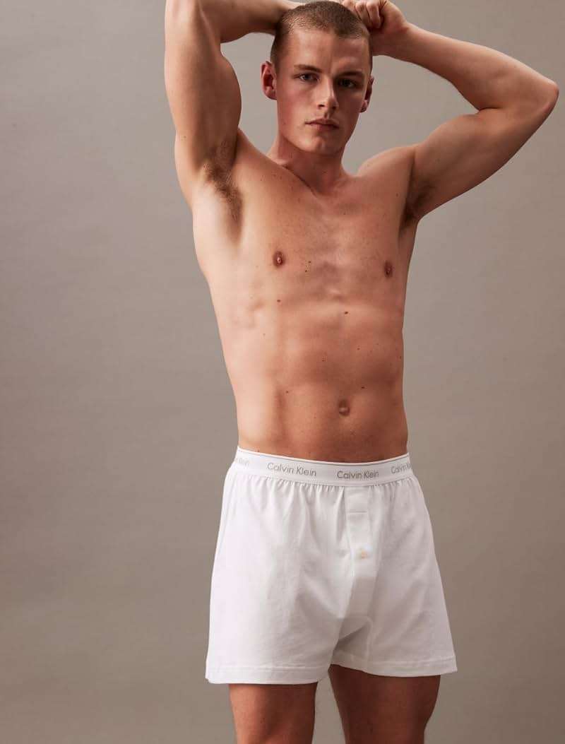 Calvin Klein Men's Cotton Classics 3-Pack Knit Boxer - Image 6