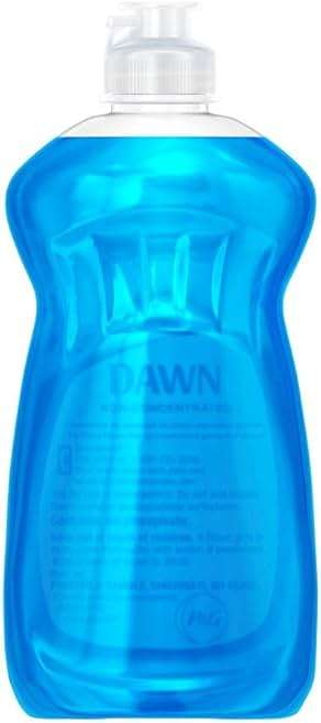 Dawn Non Concentrated Original Dishwashing Liquid, 12.6 Fluid Ounce 3 per Order - Image 2