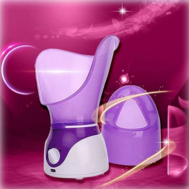 Facial Steamer Professional Steam Inhaler Facial Sauna Spa for Face Mask Moisturizer - Sinus with Aromatherapy; Pores with Timer and Extract Blackheads, Diffuser Skin Care(Purple) - Image 5
