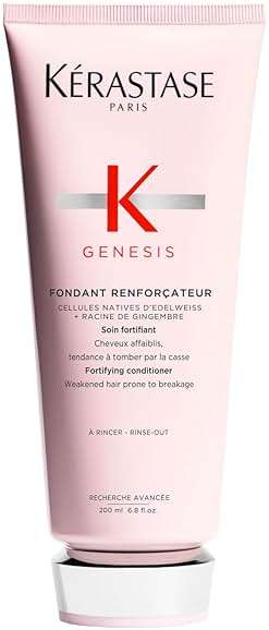 "Kerastase Genesis Strengthening Fondant Renforcateur Conditioner - For Normal To Dry Hair, Gently Cleanses & Helps Reduce Hair Fall, For Weak or Damaged Hair, Strengthens, Detangles & Hydrates - Image 1