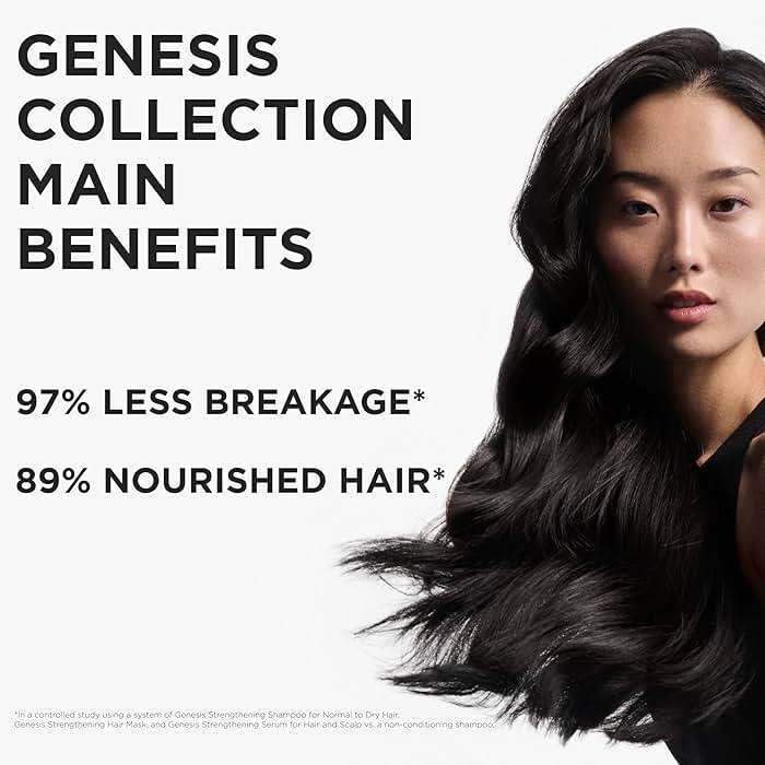 "Kerastase Genesis Strengthening Fondant Renforcateur Conditioner - For Normal To Dry Hair, Gently Cleanses & Helps Reduce Hair Fall, For Weak or Damaged Hair, Strengthens, Detangles & Hydrates - Image 8