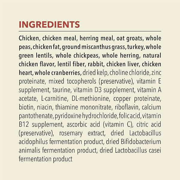 ACANA Dry Cat Food for Indoor Cats Indoor Entrée Chicken Turkey Whole Herring and Rabbit 4lb Bag - Image 5