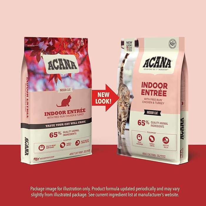 ACANA Dry Cat Food for Indoor Cats Indoor Entrée Chicken Turkey Whole Herring and Rabbit 4lb Bag - Image 8