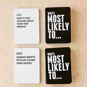 DSS Games Who's Most Likely to...Kinda Clean Family Edition [A Party Game | Great for Adults & Teens | Game Nights & Big Groups] - Image 6
