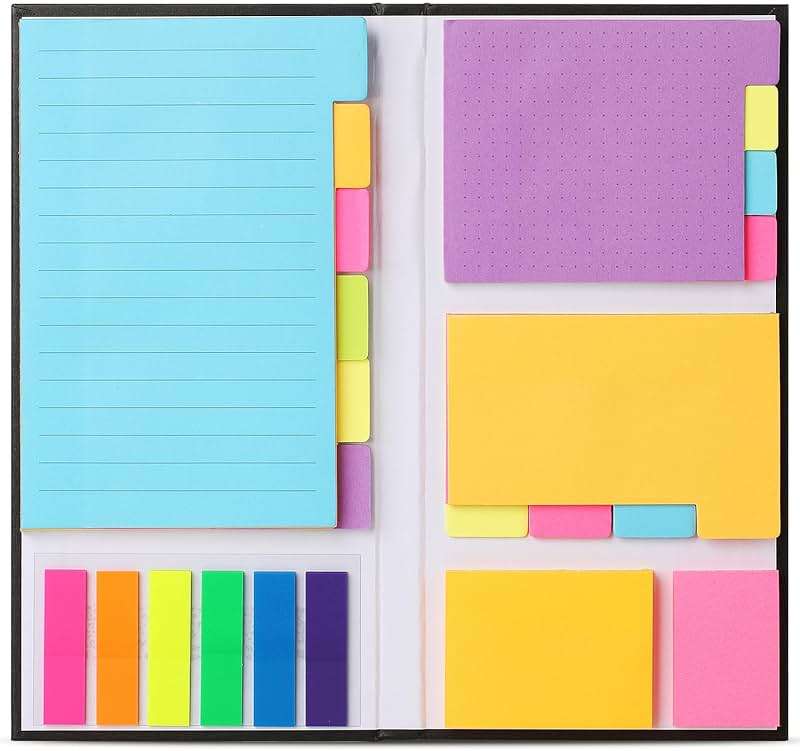 Mr. Pen- Sticky Notes Set, 410 Pack, School Supplies, Office Supplies, Planner Sticky Note Dividers Tabs, Book Notes, Stocky Notes for Bible Journaling - Image 1