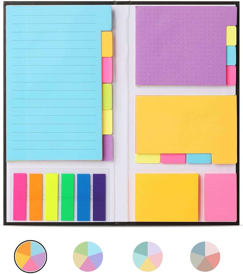 Mr. Pen- Sticky Notes Set, 410 Pack, School Supplies, Office Supplies, Planner Sticky Note Dividers Tabs, Book Notes, Stocky Notes for Bible Journaling - Image 8