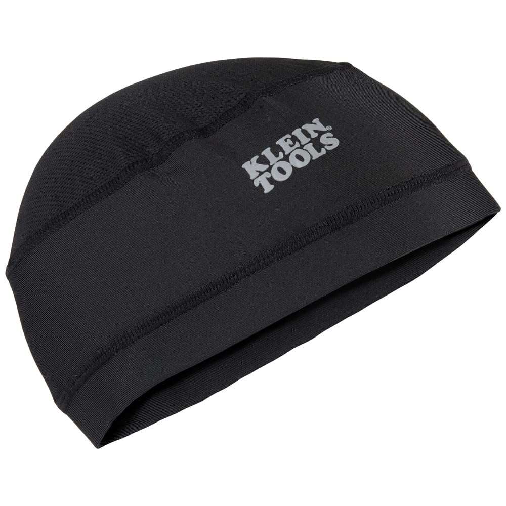 Klein Tools 60181 Cooling Helmet Liner (M/L) for Hard Hats, Under Helmet Cap, Cooling Headwear with Breathable Fabric, Reusable Skull Cap, Hard Hat Liner for Construction and Warm Environments - Image 1