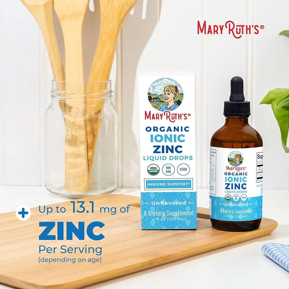 MaryRuth's Organic Liquid Zinc Supplement for Kids & Adults | Immune Support | Skin Health | Antioxidant | Cellular Metabolism | Zinc Sulfate | Vegan | Non-GMO | Sugar Free | Gluten Free | 4 oz - Image 7