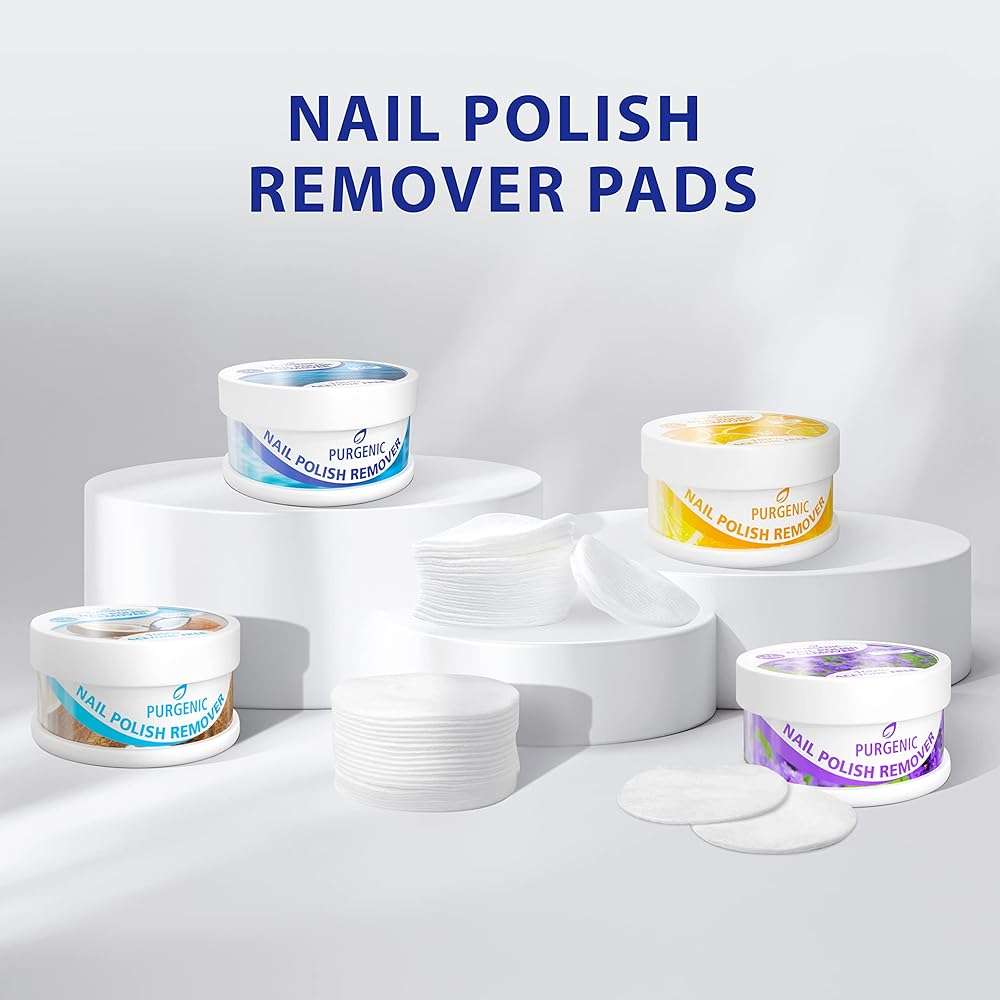 Purgenic Nail Polish Remover Pads - (128 Count) - On the Go & Travel - Lint Free Nail Polish Wipes - Pre-soaked Pads Made All Natural Ingredients - Cuticle Wipes - No Harsh Odor or Chemicals - Image 6