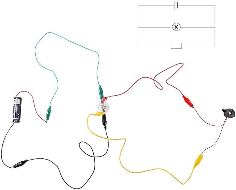 Sntieecr Electric Circuit Motor Kit, Science Experiment Educational Montessori Learning Kits Set for Kids DIY STEM Engineering Project, for Kids - Image 5
