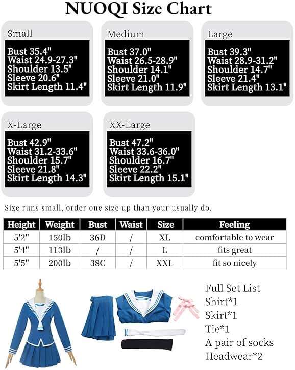 Nuoqi Tohru Honda Cosplay Costume Fruits Basket Tohru Cosplay Uniform Outfit - Image 5