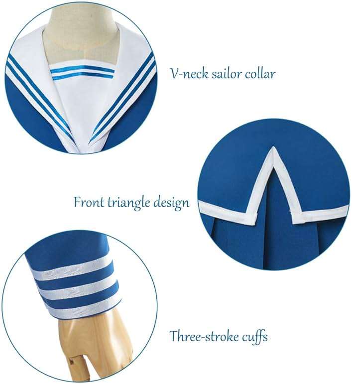 Nuoqi Tohru Honda Cosplay Costume Fruits Basket Tohru Cosplay Uniform Outfit - Image 8