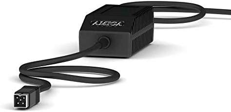 Amiga 500 PSU Modern Black US - Replacement Amiga 500 Power Supply, US Plug - Image 3