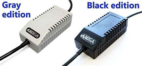 Amiga 500 PSU Modern Black US - Replacement Amiga 500 Power Supply, US Plug - Image 7