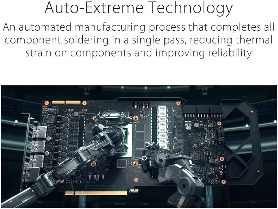 ASUS Dual GeForce RTX 4060 EVO OC Edition 8GB GDDR6 (PCIe 4.0, 8GB GDDR6, DLSS 3, HDMI 2.1a, DisplayPort 1.4a, Axial-Tech Fan Design, 0dB Technology, Dual BIOS, Auto-Extreme Technology) - Image 7