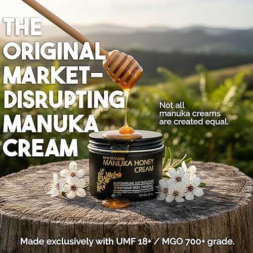 BALM OF GILEAD Manuka Eczema Honey Cream - Moisturizer for Sensitive Skin, Eczema, Psoriasis & Dermatitis - Manuka Honey Ointment, Grassfed Tallow - Image 3