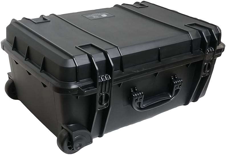 Case Club Gaming Station fits Xbox One X/S. Portable Gaming Station with Built-in 24" 1080p Monitor, Storage for Controllers, Games, and Included Speakers (Xbox & Accessories Not Included) - Image 8