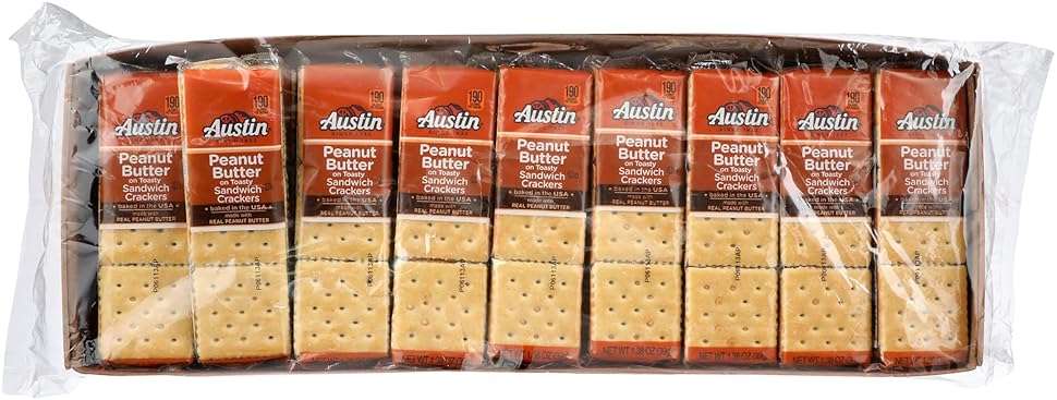 Austin Peanut Butter Crackers on Toasty Crackers 1.38 (27 count) - Image 1